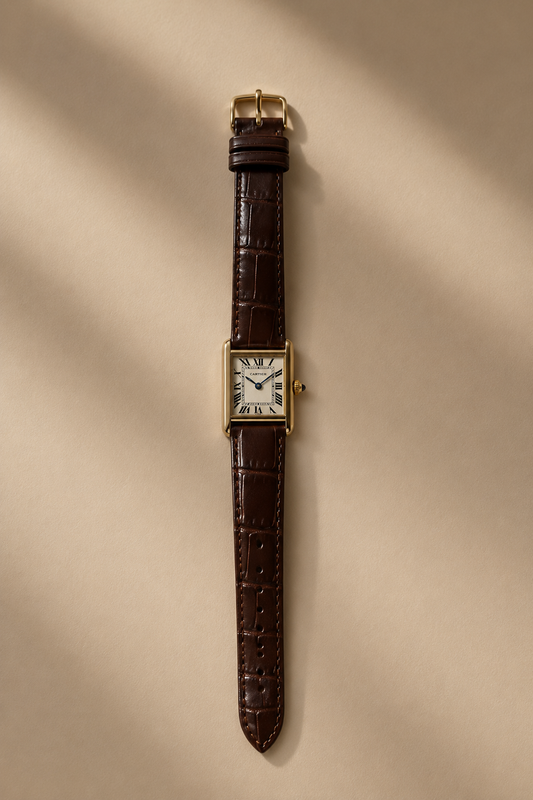 Montre Cartier Femme Marron