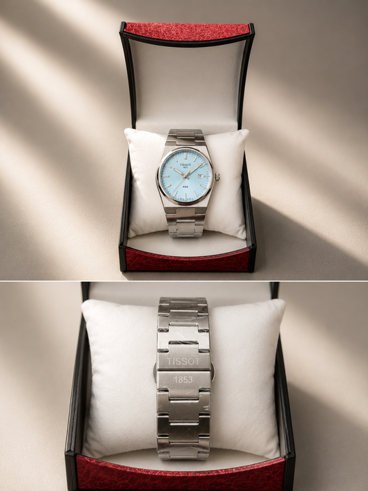 Montre TISSOT pour homme Tableau Bleu Ciel