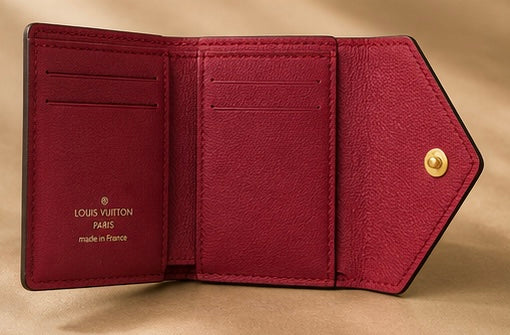 Porte-monnaie LV Femme Rouge