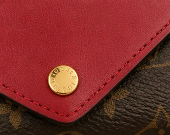 Porte-monnaie LV Femme Rouge