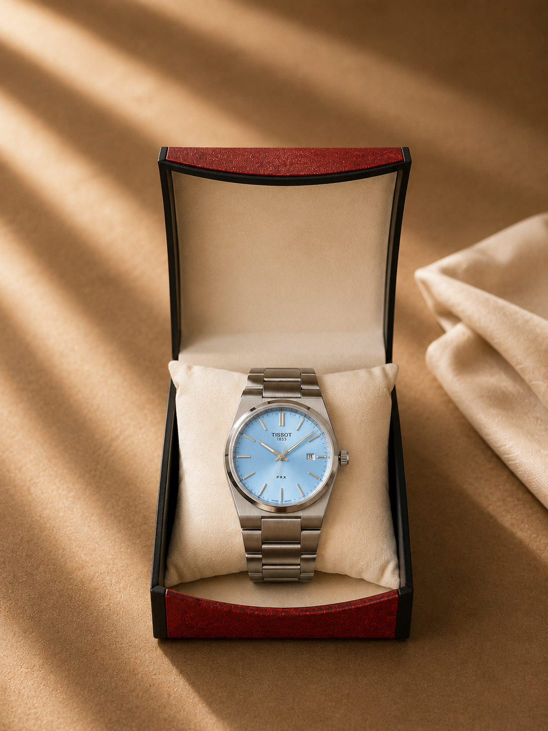 Montre TISSOT pour homme Tableau Bleu Ciel