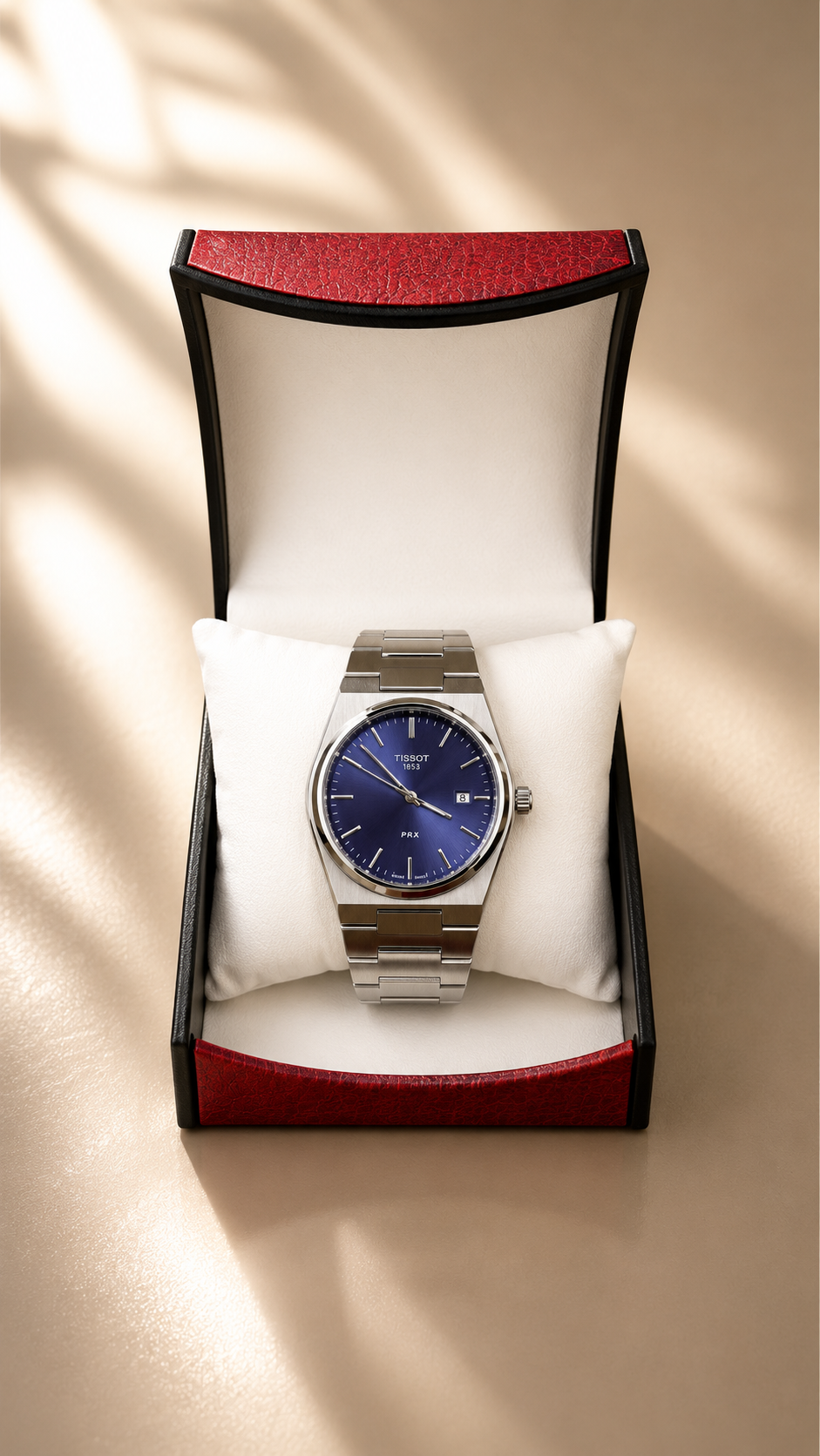 Montre TISSOT pour Homme Tableau bleu nuit