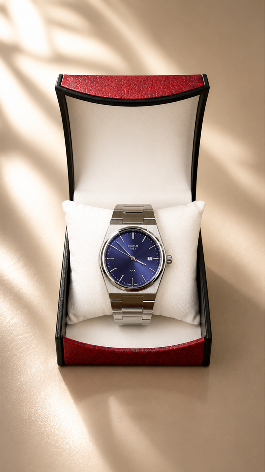 Montre TISSOT pour Homme Tableau bleu nuit